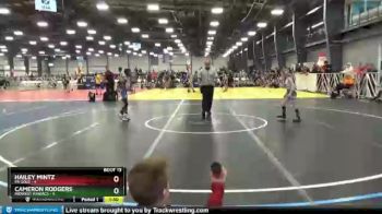 56 lbs Round 5 - Hailey Mintz, PA Gold vs Cameron Rodgers, Midwest Maniacs