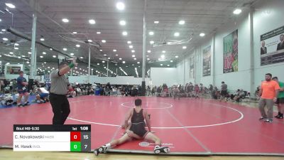 134 lbs Rr Rnd 3 - Connor Novakowski, Mat Assassins Gray vs Mason Hawk, Revival Orange