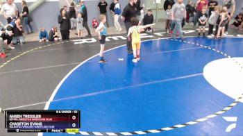 53 lbs Round 2 - Ansen Tressler, Bethel Freestyle Wrestling Club vs Chaseton Evans, Soldotna Whalers Wrestling Club