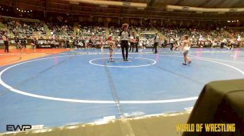 45 lbs Round Of 16 - Blakely Torix, Sperry Wrestling Club vs Alina Martinez, NM Beast