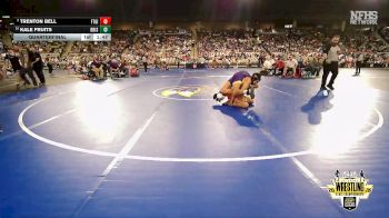 B4A-144 lbs Quarterfinal - Kale Fruits, Bristow vs Trenton Bell, Ft. Gibson