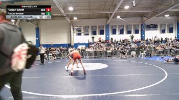 144 lbs Quarterfinal - Aidan Baum, Milford vs Jack Sauer, Franklin