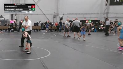 44 lbs Round 4 (6 Team) - Cooper Dietz, Team PA/USA vs Connor McLaughlin, Diamond State Inferno
