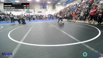 96 lbs Semifinal - Kase King, Verdigris Youth Wrestling vs Tracker Smith, Salina Wrestling Club