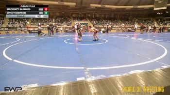 Final - Mackenzy Barnard, Ridge Wrestling Club vs Jayci Thompson, Little Axe Takedown Club