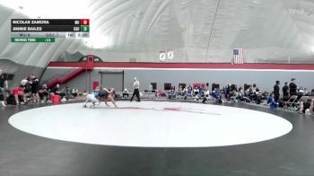 157 lbs Finals (2 Team) - Jimmie Bailes, Glenville State vs Nicolas Zamora, Maryville