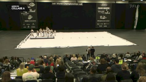 Collage A "Akron OH" at 2025 WGI Guard World Championships