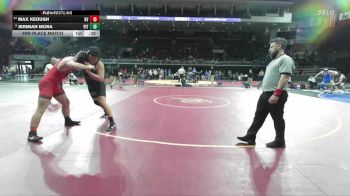 215 lbs 3rd Place Match - Max Keough, Bella Vista vs Jermiah Mora, Pitman