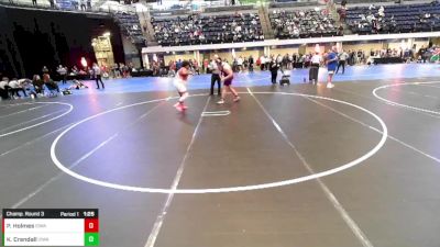 7th - 8th grade - 275 Champ. Round 3 - Pershavion Holmes, Iowa vs Kaleb Crandall, Iowa