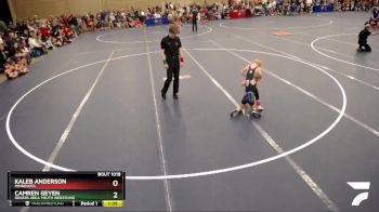 45-47 lbs Champ. Round 1 - Kaleb Anderson, Minnesota vs Camren Geyen, Rogers Area Youth Wrestling