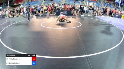 113 lbs Rnd Of 128 - Khy'ree Thomas-Calloway, NE vs Landon Gottschalk, IA