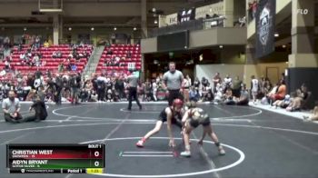 76 lbs Finals (2 Team) - Aidyn Bryant, SlyFox Silver vs Christian West, $nowmen