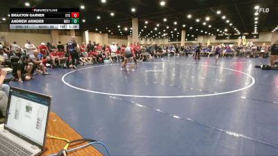190 lbs Round 1 (6 Team) - Andrew Arinder, North DeSoto Red vs Braxton Garner, OTC