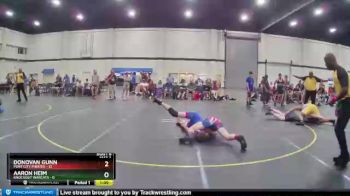125 lbs Round 3 (4 Team) - Donovan Gunn, Port City Pirates vs Aaron Heim, Knockout Warcats