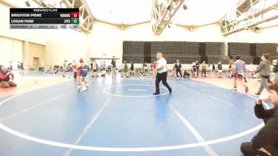 97 lbs Final - Brighton Prine, Warhawks Wrestling Black vs Logan Pami, Apex MS