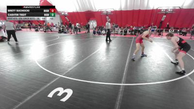 USA Junior Boys - 138 lbs Cons. Round 1 - Brett Suchocki, Merrill High School Wrestling vs Cashtin Tiedt, Neenah High School Wrestling