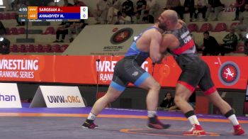 97 kg Qualification - Keith Miley, USA vs Artur Omarov, CZE
