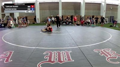 98 lbs 3rd Place Match - Gatlan Talbot, Nevada vs Easton Suter, Utah