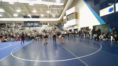 130 lbs 5th Place Match - Junie Phaysiunlaphong, West Field vs Chloe Maclay, American Leadership Academy - Gilbert North