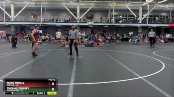 160 lbs Round 9 (10 Team) - Enzo Triola, RedNose vs Thomas Dehney, Headhunters