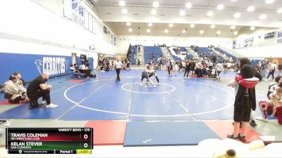 175 lbs Semifinal - Travis Coleman, 951 Wrestling Club vs Kelan Stever, San Clemente