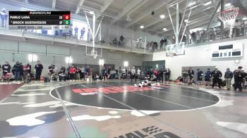 190 lbs Champ. Round 3 - Pablo Lara, Chiawana vs Brock Gustaveson, Gonzaga Prep
