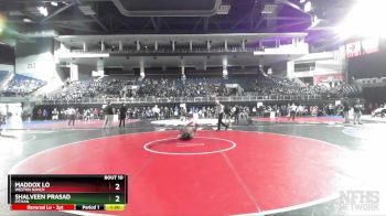 106 lbs Champ. Round 1 - Shalveen Prasad, Pitman vs Maddox Lo, Weston Ranch