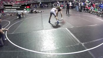 140 lbs Cons. Round 2 - Hudson Obermiller, ALC Rebels vs Teagan Zegers, Milford Wrestling Club