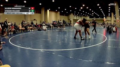 220+285 Round 3 - Allison Hernandez, BRAWL PINK vs Zymarie Williams, BRAWL PINK
