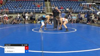 152 lbs Cons 64 #2 - Derek Matthews, Idaho vs DeShon Gallegos, Colorado