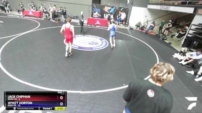 157 lbs Round 3 (16 Team) - Jack Chipman, REWA-FR vs Wyatt Horton, IEWA-FR