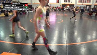 78 lbs 3rd Place Match - Remington Klendworth, DC Elite vs Brantley Miller, Indee Mat Club