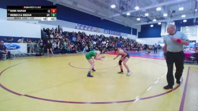 110 lbs Cons. Round 2 - Rebecca Dezan, Upland vs Rori Rapan, La Quinta/La Quinta