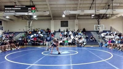 120 lbs Round 2 (3 Team) - Bryson Thornton, Appling County vs Kyle Parks, Long County