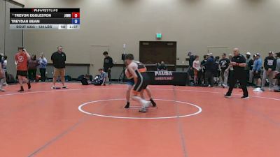 120 lbs Cons. Quarters - Trevor Eggleston, Journeymen Wrestling vs Treydan Beam