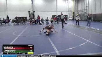 80 lbs Round 4 (8 Team) - Lane Gowl, Warhawks Black vs Derek Fulmer, PA Alliance Blue