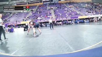 285 lbs Round 5 (6 Team) - Wyatt Schmitt, Ohio vs Mason Rebuck, Bloomsburg