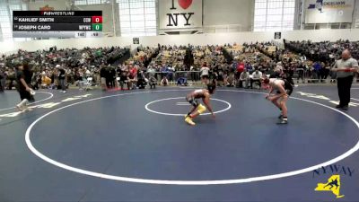 116 lbs Cons. Round 2 - Joseph Card, Whitney Point Youth Wrestling Club vs Kahlief Smith, Copper City Wrestling