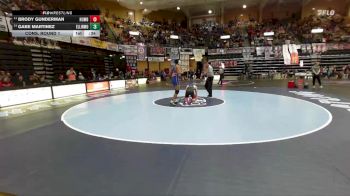 165 lbs Cons. Round 1 - Gabe Martinez, Ellinwood Hs vs Brody Gunderman, Humbolt Hs