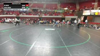 138 lbs Round 2 - Quarters & 1st Wb (16 Team) - Luca Rios, Conroe Woodlands College Park vs DJ Ince, Houston Clear Lake