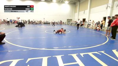 65 lbs Rr Rnd 3 - Dante Magno, Revival Freeze - EL vs Ryan Kim, RedNose Wrestling School - EL