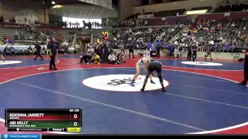 6A 125 lbs 1st Place Match - Keionna Jarrett, Rogers vs Abi Kelly, Springdale Har-Ber