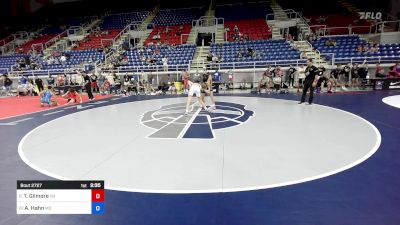 120 lbs Cons 32 #2 - Taegan Gilmore, OH vs Aiden Hahn, MO