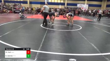 Match - Mikaela Hall, Panthers Academy Of Wrestling vs Kaiulani Garcia, Pitman Wrestling Academy