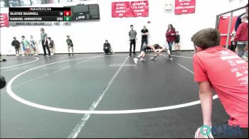 58 lbs Quarterfinal - Slayde Bagwell, Tuttle Wrestling vs Samuel Airington, Saints Youth Wrestling Club