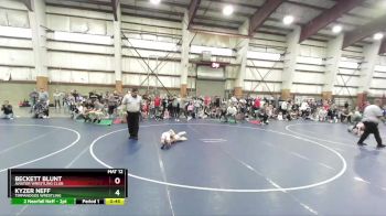 48 lbs Champ. Round 2 - Beckett Blunt, Aviator Wrestling Club vs Kyzer Neff, Timpanogos Wrestling