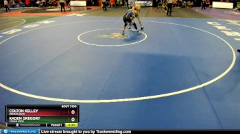 Quarterfinal - Kaden Gregory, Logan View vs Colton Kelley, Broken Bow