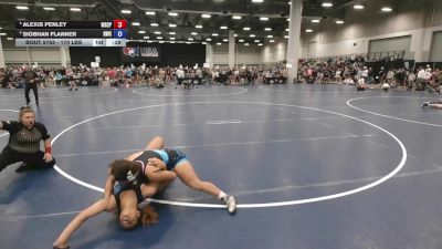 170 lbs Cons. Semis - Siobhan Flanner, Raider Wrestling Club vs Alexis Penley, Wyoming Seminary College Preparatory High School Wrestling