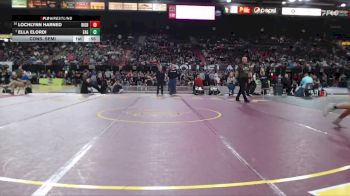 190 lbs Cons. Semi - Lochlynn Harned, Rigby vs Ella Elordi, Eagle