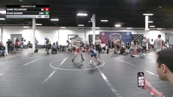 72 lbs Round 3 (6 Team) - Gabe Velazquez, Diamond State Inferno vs Ryan Bassiri, Capital City WC